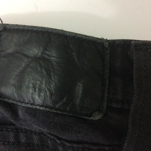 Joe's Jeans Womens Sz 29 Flawless Mid Rise Skinny Ankle Black Grey Denim 30x33.5 - Picture 5 of 9